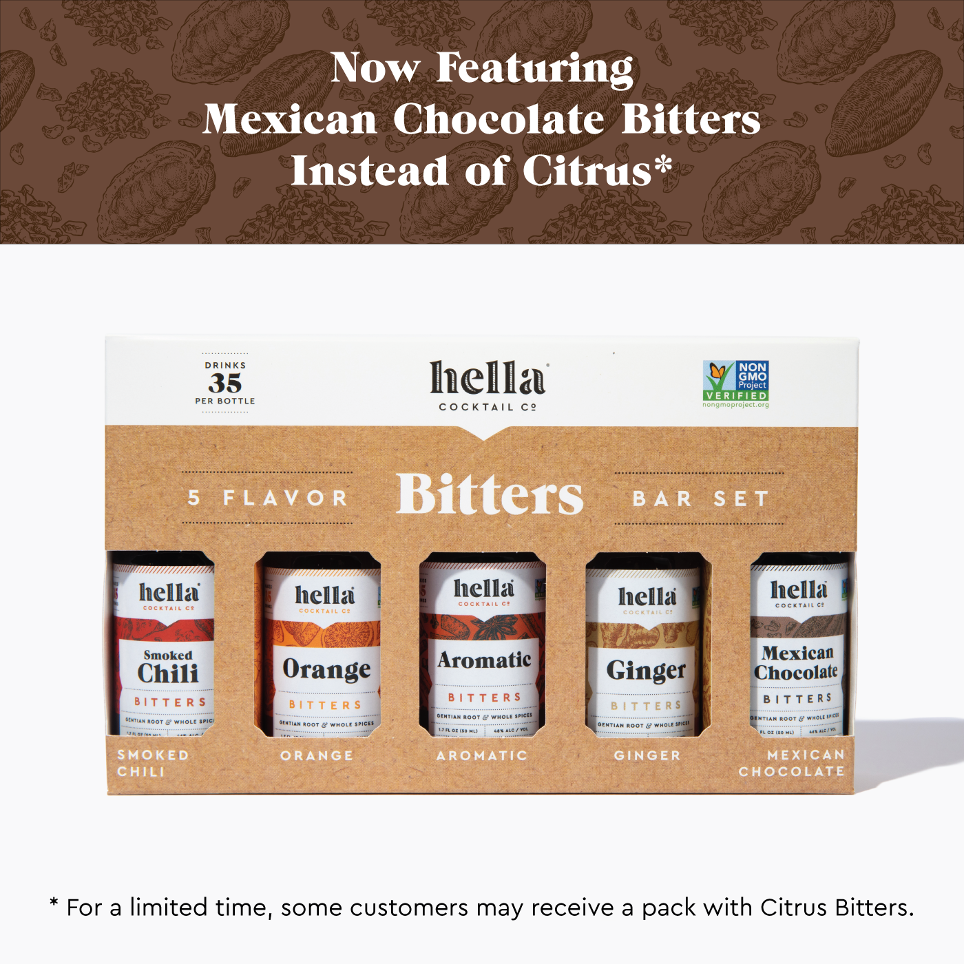 Five Flavor Bitters Bar Set