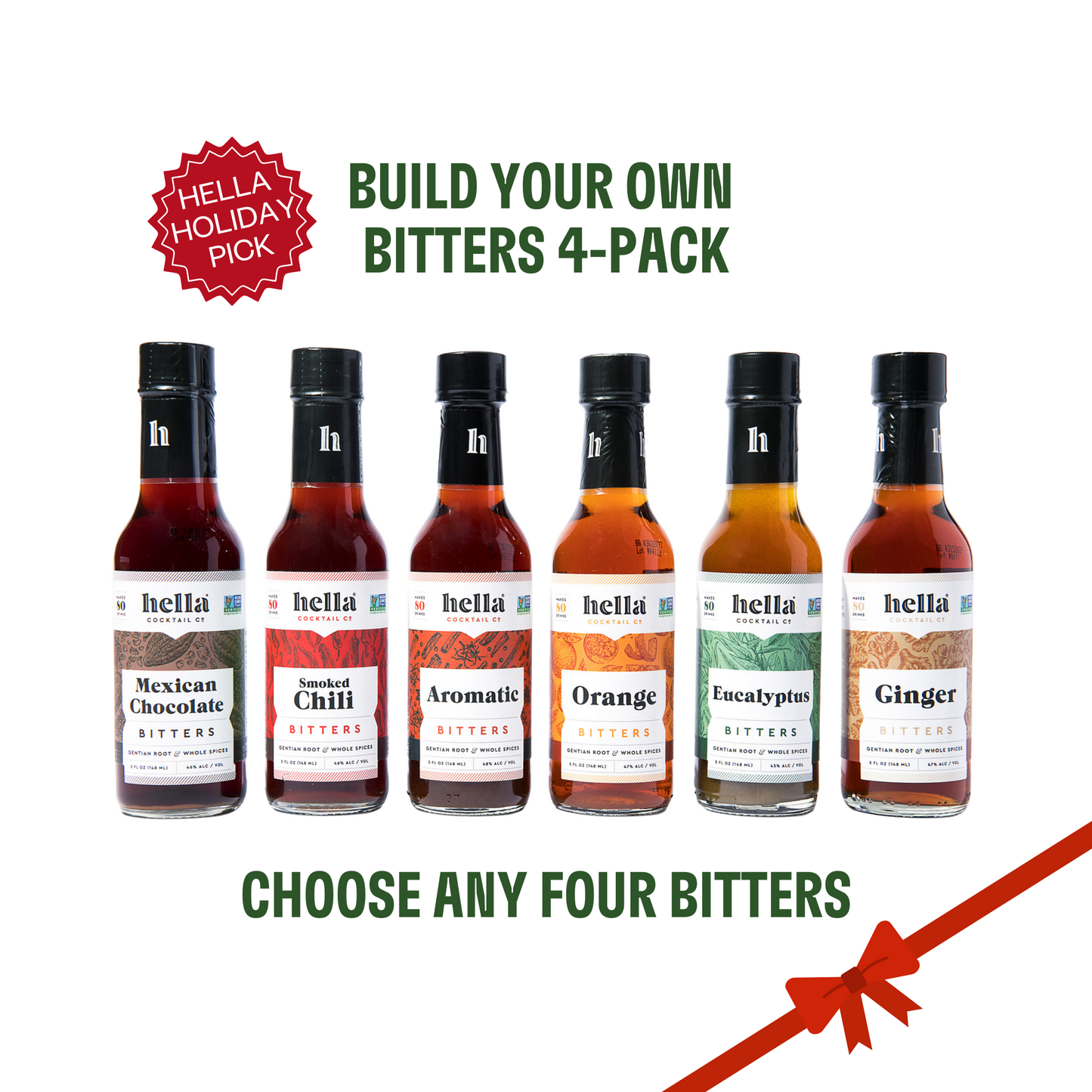 Build-Your-Own 4-Pack Bitters Bar Set, Save 15%