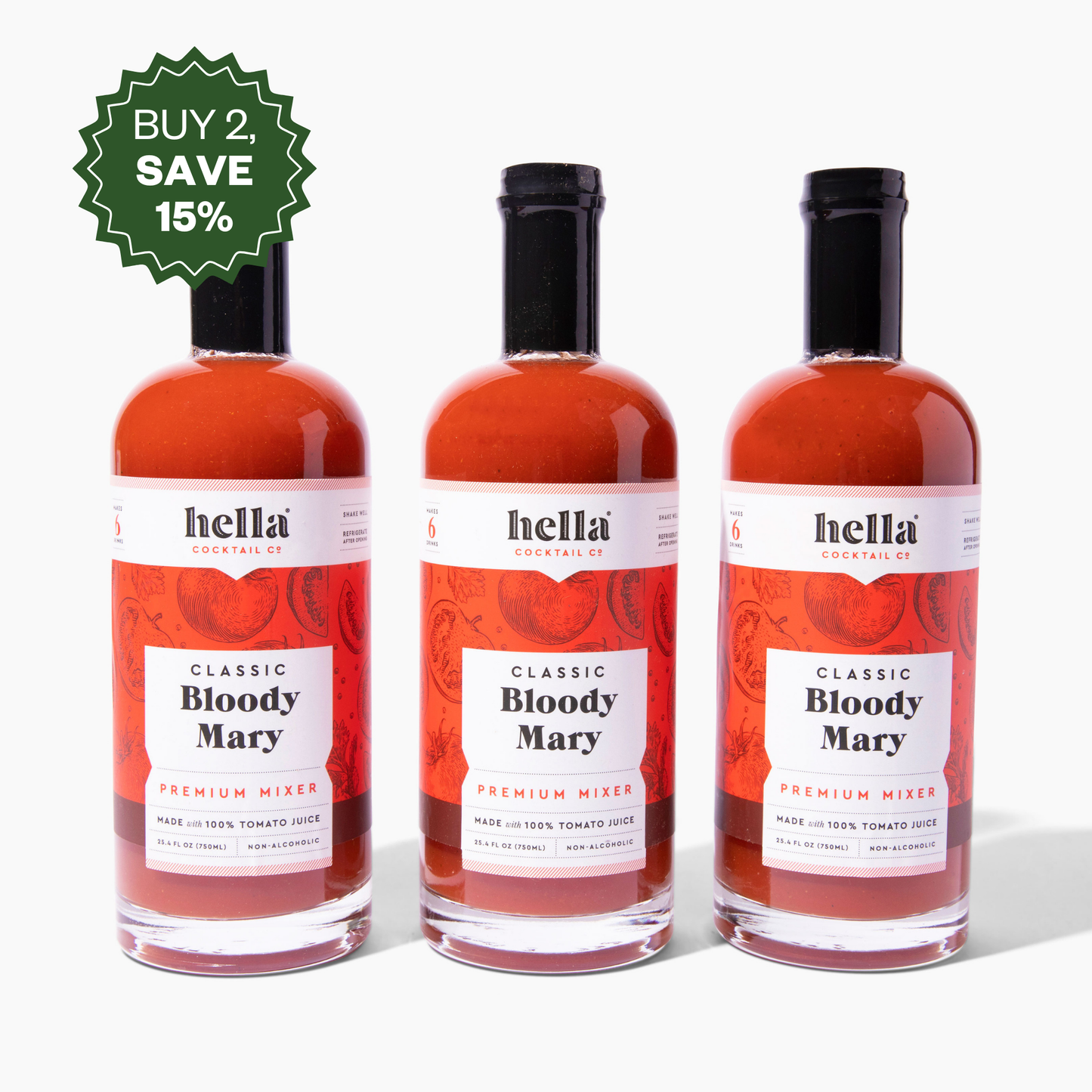 SHORT-DATED HALLOWEEN SALE--Classic Bloody Mary Mixer (3-Pack)