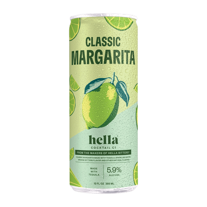 Hella Classic Margarita Ready-to-Drink 5.9% ABV