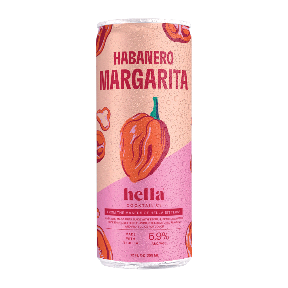 Hella Habanero Margarita Ready-to-Drink 5.9% ABV