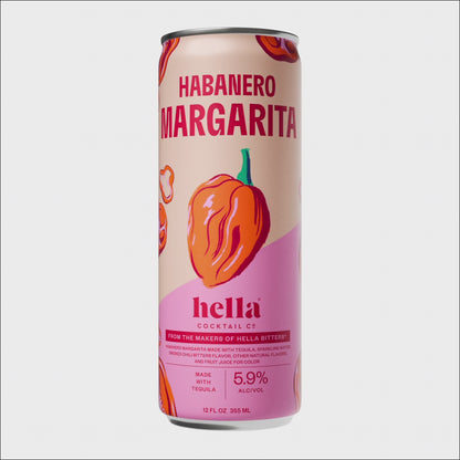 Hella Habanero Margarita Ready-to-Drink 5.9% ABV