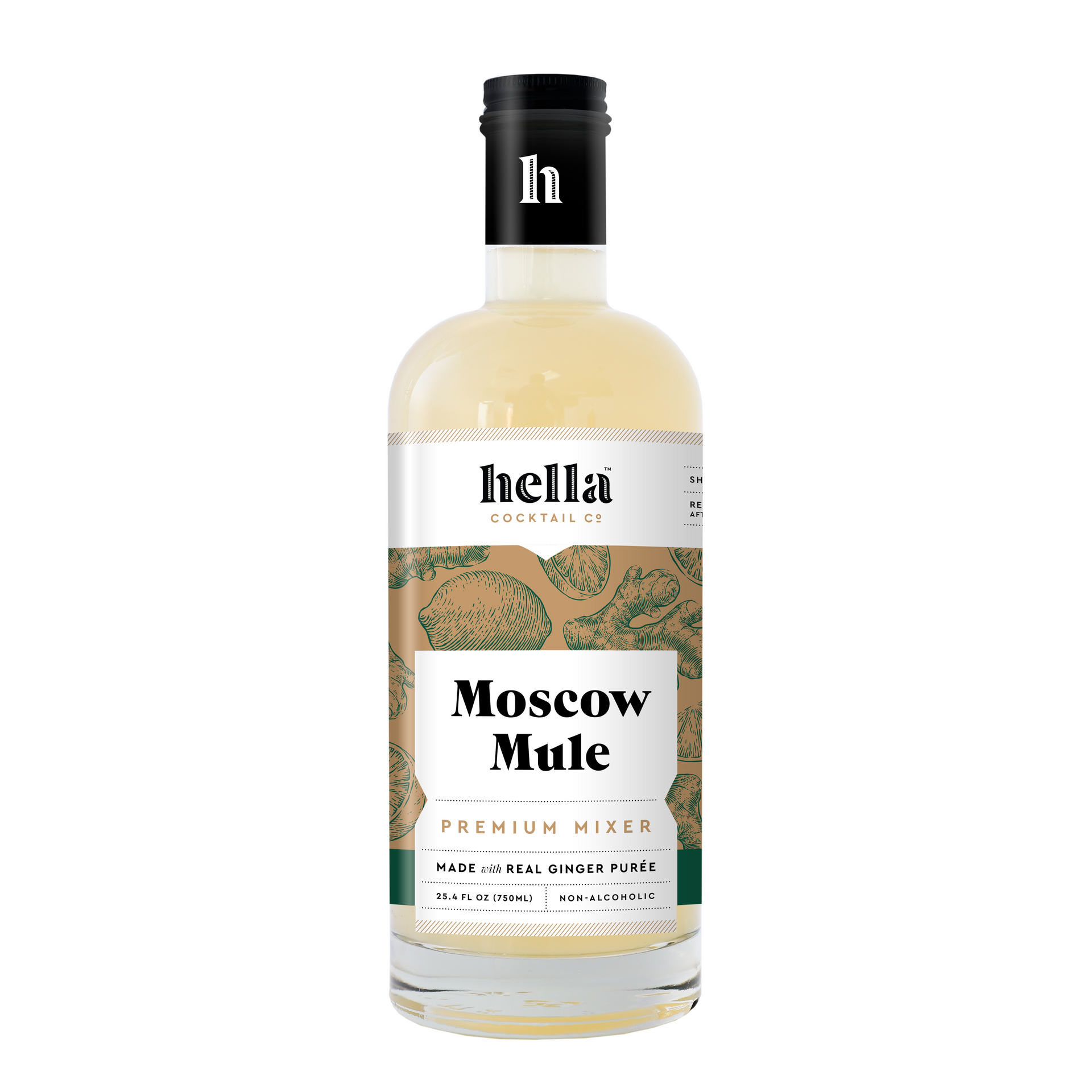 Moscow Mule Mixer (case of six 750ml bottles) – Hella Cocktail Co.
